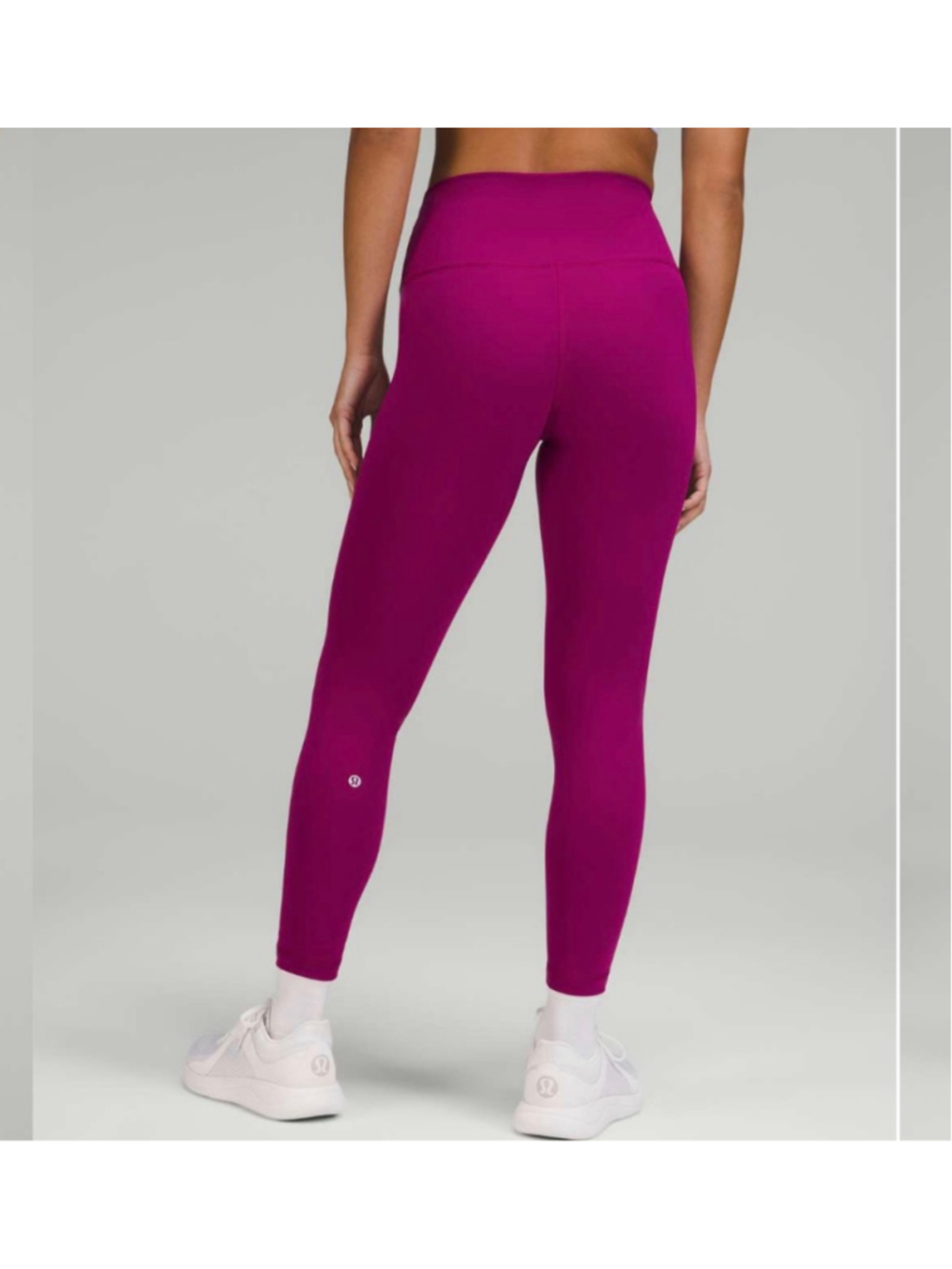 Lululemon Wunder Train High-Rise Tight 25" Size 6 Magenta Purple